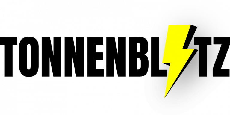 Tonnenblitz Logo schwarz